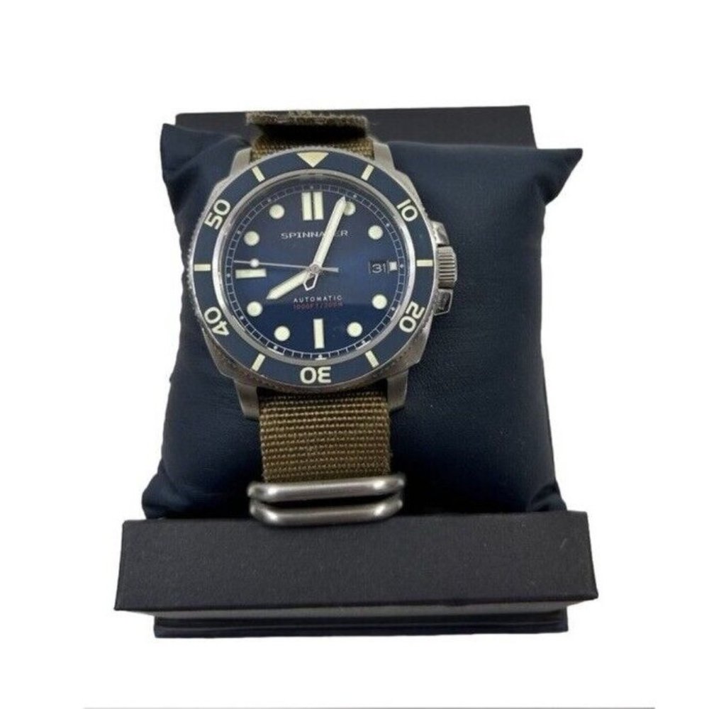 Spinnaker Automatic Divers Water Proof Wrist Watc… - image 1